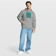 thumbnail image 3 of Men's Fanatics Heather Gray Miami Dolphins Right Tackle Legacy Pullover Hoodie, 3 of 5