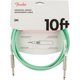 thumbnail image 3 of Cable de instrumentos Fender 3m Original Series Surf Green, 3 of 3