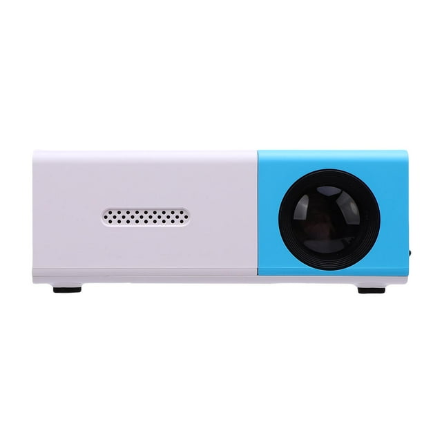 Mini Projector, 1080P Full HD Supported Video Projector, Portable Outdoor Home Theater Movie Projectors, Compatible with HD Multimedia Interface, USB, AV, Smartphone