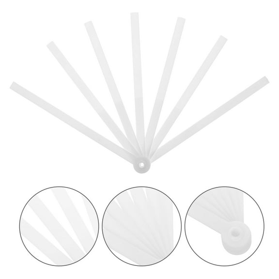 ULTNICE 10 Pcs Folding Hand Fan Frame for DIY Projects Folding Fan Making Frame Lightweight Folding Fan Firm Frame DIY Fan Making Material