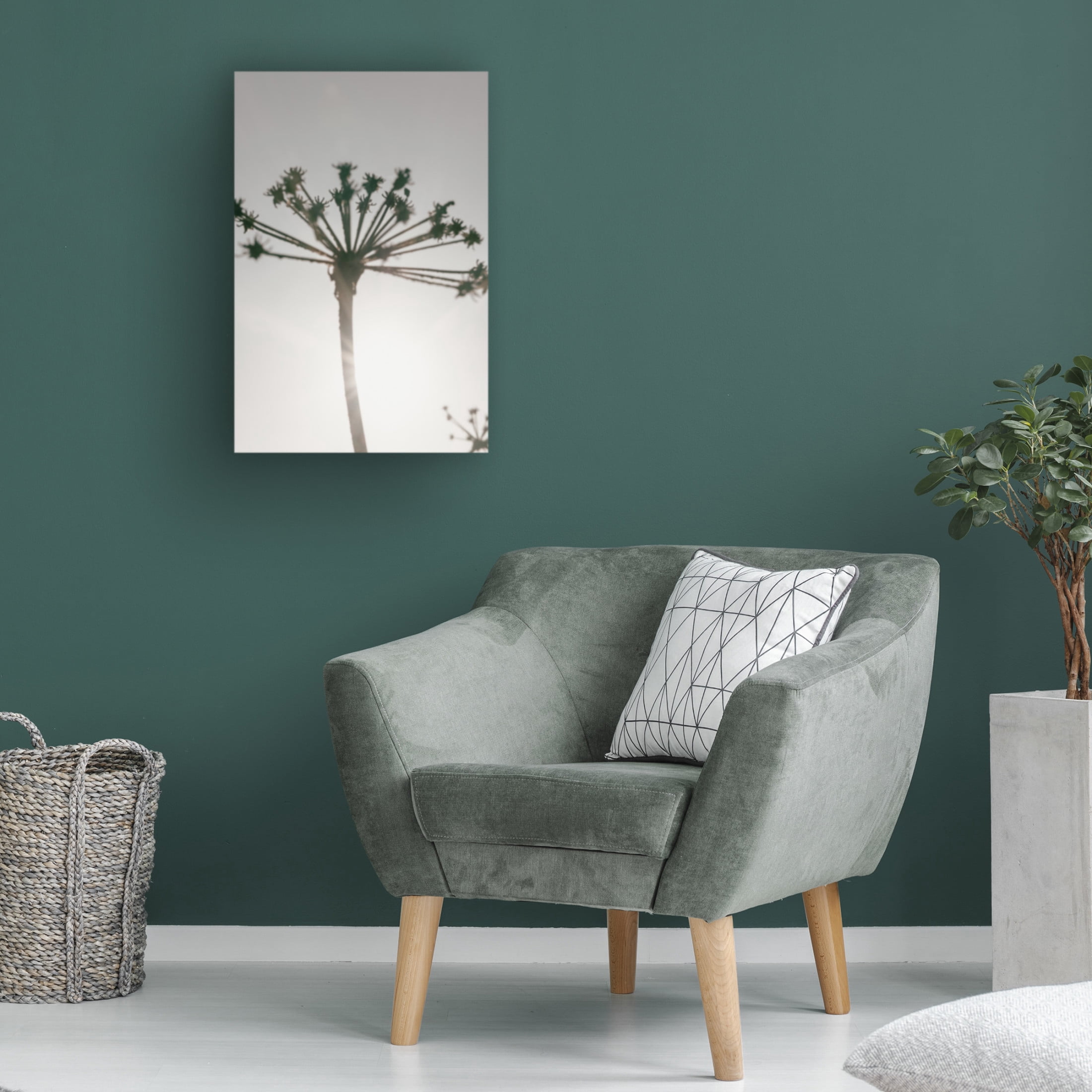 Trademark Fine Art Pictufy Studio III Beach flowers 2 Canvas Wall Art