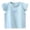 ZA-Light Blue, variant on Splozh Toddler Girls Shirts Infant Toddler Baby Girl Top Basic Plain Ruffle T-Shirt Blouse Casual Clothes Summer Top 4-5 Years,Blue