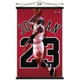 thumbnail image 2 of Michael Jordan - Jersey Wall Poster, 22.375" x 34" Framed, 2 of 4