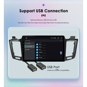 For Toyota RAV4 2013 2014 2015 2016 2017 Android 12 CarPlay Bluetooth 4+32GB 8 Core Car Stereo Radio GPS Navigation Player