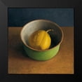 thumbnail image 2 of van Riswick, Jos 12x12 Black Modern Framed Museum Art Print Titled - Green bowl I, 2 of 5