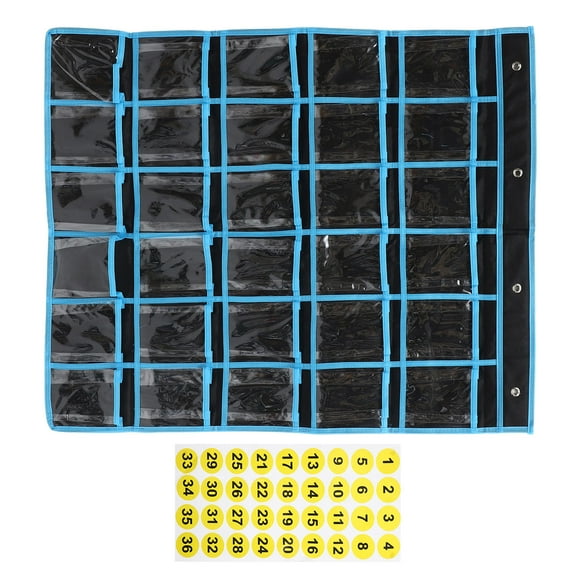 LOLIPPYY Hanging Phone Pocket Storage Bag Black 1Pcs Teachers