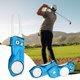 thumbnail image 2 of Herramienta de reparación de divots de golf Uxcell [1PCS] - Herramienta de divot plegable con marcador de bola magnético - [Azul] Tines verdes, 2 of 7