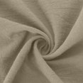 thumbnail image 6 of Women Fall Fashion Casual 2 Piece Outfit Cotton Linen Long Sleeve Button V Neck Crop Tops Wide Leg Pants Sets Loungewear, 6 of 6