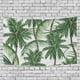 thumbnail image 1 of Tapiz ABPHQTO Hojas Tropicales Decoración Colgante 128x150 cm, 1 of 4