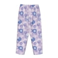 thumbnail image 3 of Lsque Winter With Snowflakes Print Women's Pajama Pants, Lounge Pant - Comfortable Home Wear,Elastic Waistband, Stylish Design-Large, 3 of 9