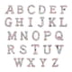 thumbnail image 1 of 26 parches de letras de diamantes de imitación, parches del alfabeto, proyectos de bricolaje, parches de letras de la A a la Z Color mezclado degradado, 1 of 5