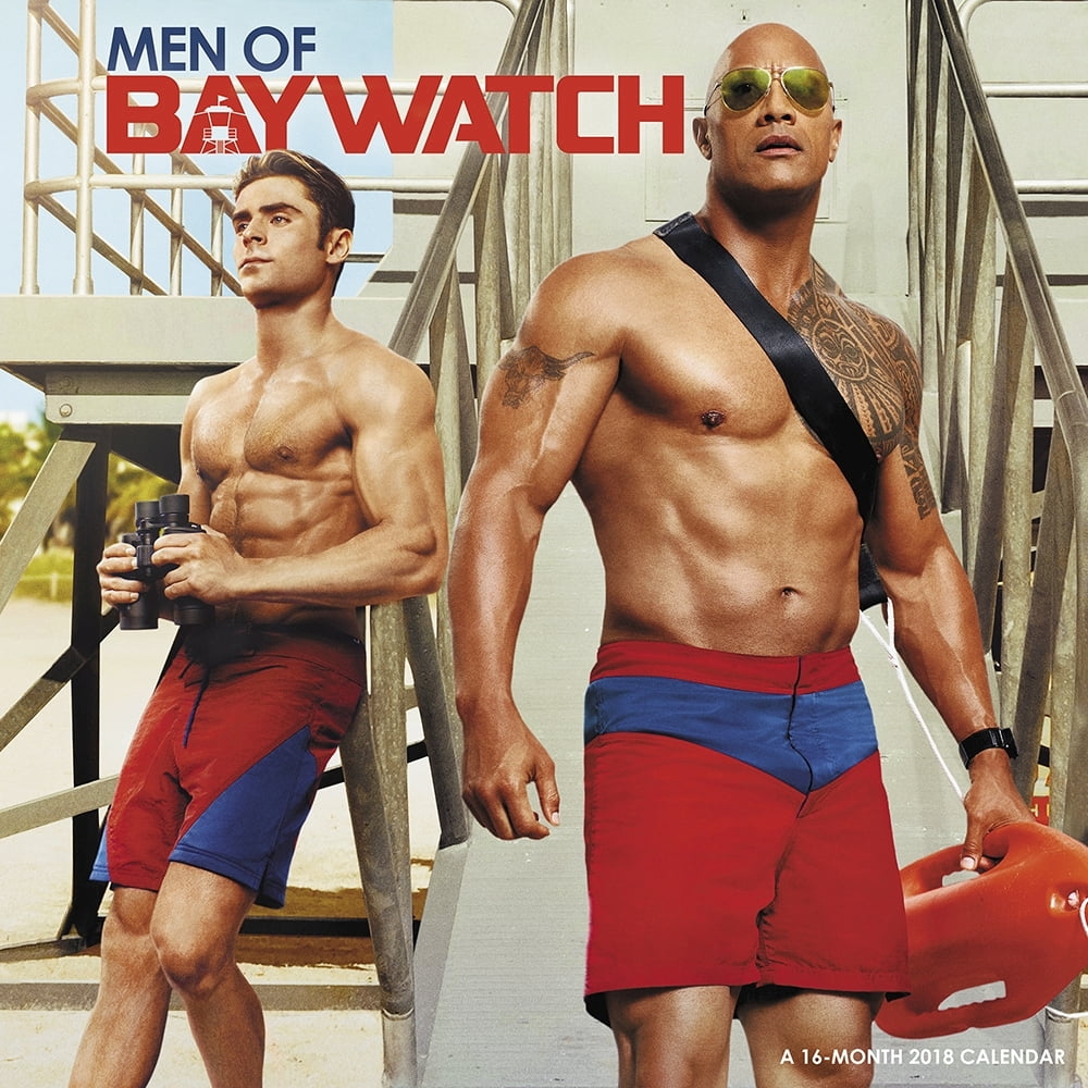 Day Dream Men of Baywatch Wall Calendar Wall Calendars