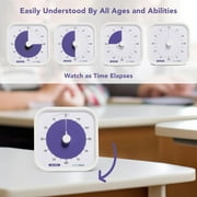 TIME TIMER 120 Minute MOD Education Edition ⁠— Visual Timer with Time Timer App (White - 120min)