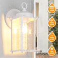 thumbnail image 3 of Farol de pared para exteriores MATAMEYE, grande, impermeable, paquete de 2, 3 of 8
