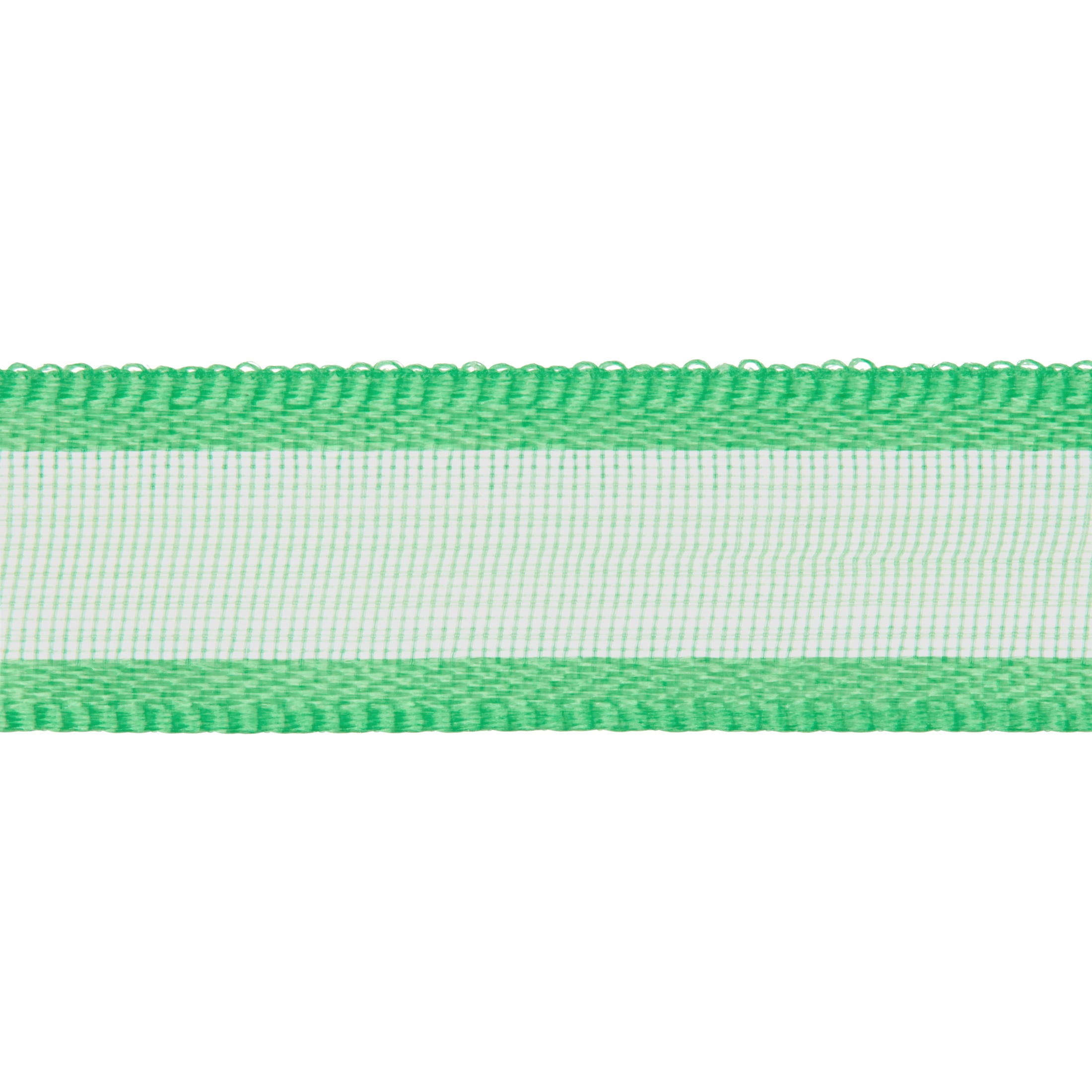 (3 pack) Offray Ribbon, Emerald Green 5/16 inch Sheer Ribbon, 9 feet