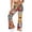 Orange, variant on LPKRT Girls Stretch Yoga Pants High Waist Floral Print Flared Leggings Casual Workout Fashion Trousers Black 3-4 Years