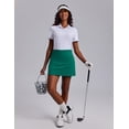 thumbnail image 5 of Pinspark Golf Skirts for Women Tummy Control Tennis Skorts Skirt with Pockets High Waisted Athletic Skort Pickleball Running Skirt, 5 of 6