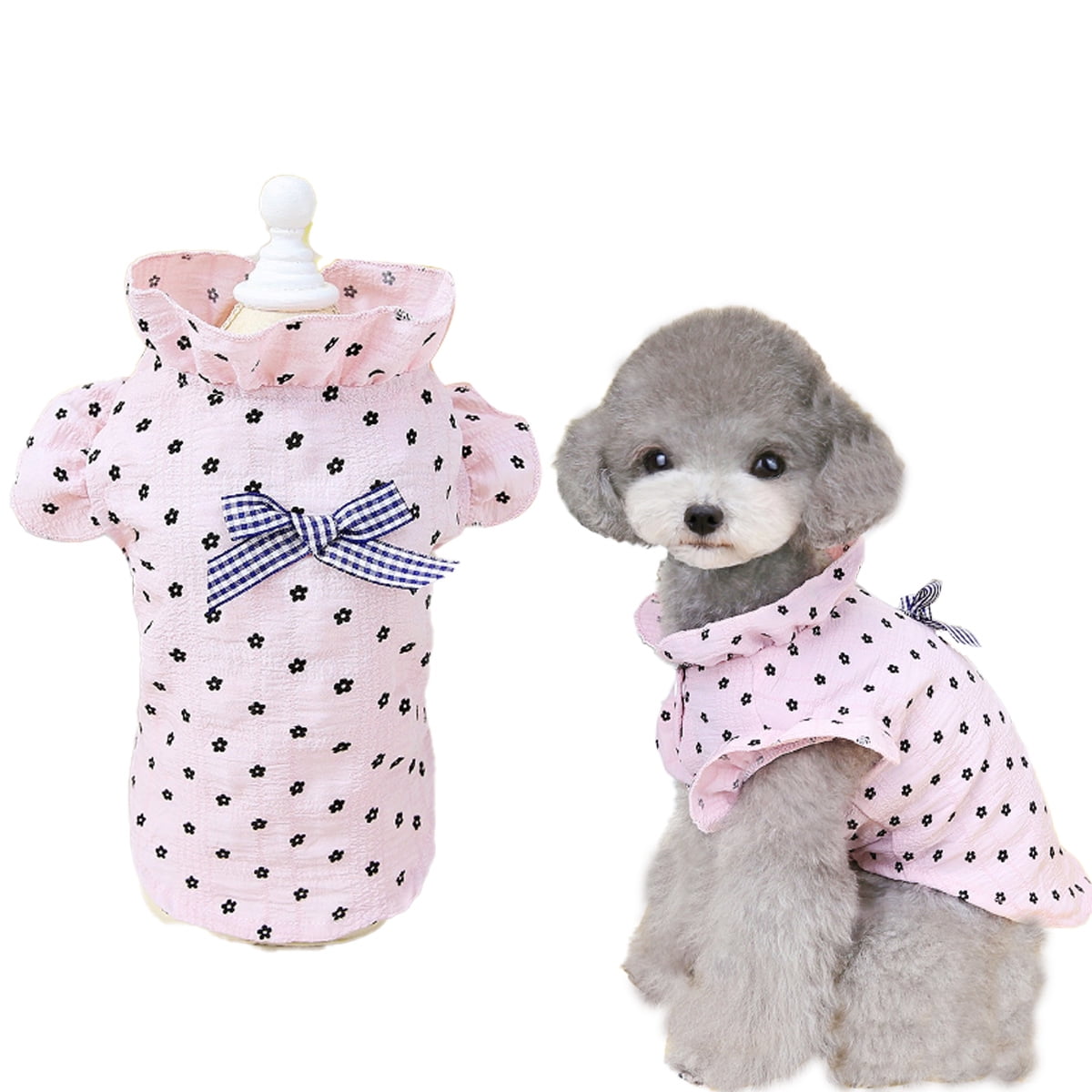 PALE PINK T-SHIRT PRETTY POODLE, BABY PALE PINK T-SHIRT PRETTY POODLE, BABY