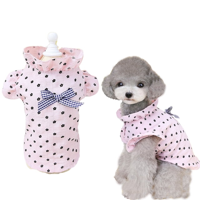 Camisa para perros pequeños, gatos, cachorros, niños, niñas, ropa para perros, camiseta suave para mascotas, camisa transpirable para gatos, ropa, camiseta Adorable