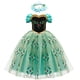 thumbnail image 1 of Disfraz Niña Anna Vestido para Niña Cosplay Princesa Reina de la Nieve Disfraz Niños Halloween Ropa Niños Cumpleaños Carnaval Fiesta de disfraces Fivean unisex, 1 of 2