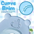 thumbnail image 6 of Mars Baby Shampoo Bath Visor - Bath Shower Cap Keeps Water Out of Babies Eyes During Bath Time - Adjustable Baby Shampoo Cap - Toddlers, Babies, Children - Blue, 6 of 8
