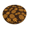 thumbnail image 1 of Disketp Colorful Pineapple Funda Redonda para Taburete, Funda de Cojín para Silla de Bar Suave y Elástica-14 inch, 1 of 7
