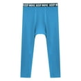 thumbnail image 6 of Manyakai Compression Pants for Men Workout Running Leggings Tights Thermal Base Layer Athletic Blue M, 6 of 7