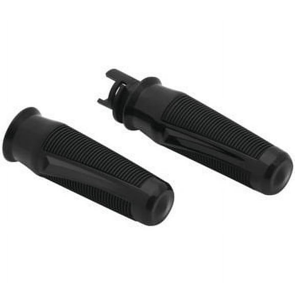 Kuryakyn Gloss Black Phantom Grips Pair for Indian 2014 - 2017 Models 5767