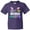 Purple, variant on Inktastic Papa's Fishing Buddy with Colorful Fish Youth T-Shirt