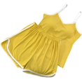thumbnail image 2 of XuJwPNcy Pajamas for Women 2 Piece Lounge Sets Cami Top and Shorts Pj Set Two Piece Pajama Set Sleepwear Sleep Set, 2 of 3