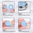 thumbnail image 4 of Lista de verificación azul con pin de silicona para enfermeras y otros profesionales sanitarios Sincero Electrónica, 4 of 5