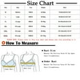 thumbnail image 2 of Bigersell Women's Bras Sale Full-Coverage Bras for Women Bralette Bra Style R1612 V-Neck Pullover Bras Hook and Eye Bra Closure Women's Plus Size Nursing Bra Light Blue XL, 2 of 4