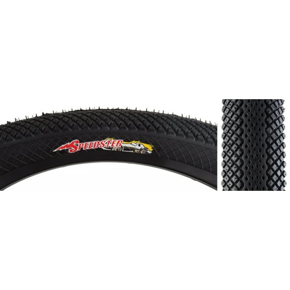 Vee Tire Co. Speedster BMX Tire: 20" x 1.50" Folding Bead Black