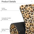 thumbnail image 4 of Yayeee Faucet Mat for Kitchen Sink 30" Diatomite Long Splash Guard Pad, Brown Floral Leopard Pattern, 2 Pack, 4 of 7