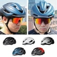 thumbnail image 3 of Casco de bicicleta Wosthever Sombrero de seguridad Equipo de protección Gafas de dureza Blanco mate-gris, 3 of 6