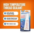 thumbnail image 2 of Sellador de roscas Permatex 59235, tubo de 50 ml para alta temperatura, 2 of 3