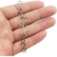 thumbnail image 3 of Triani 100Pcs Mini S Hooks for Hanging 0.55 Inch Metal Tiny Wire Hooks Connectors Miniature Hooks Hanger Ornament or Crafts, Jewelry and Hanging (Silver), 3 of 7
