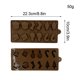 thumbnail image 3 of Fiudx Molde Chocolate, Silicona Flexible, Hornear Resistente Al Calor, Molde Dulces Fácil Liberación, Uso En Panadería Familiar, Idea de Regalo Navideño, Diseño Duradero, 3 of 5