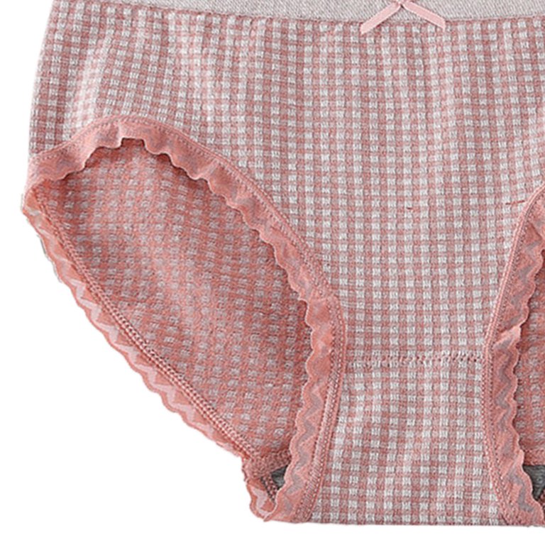 LBECLEY After Birth Underwear for Mom Custom Letter Logo Low Waist Striped  Tangas No Show Bikini Custom Thongs Women Underwear Panties Cotton Thong