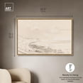 thumbnail image 5 of Sea Coast Scene 19th Century Canvas Coastal Classic Art by Art Remedy, Gold Frame, 54" x 36", 5 of 7