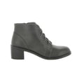 thumbnail image 2 of Easy Street Womens Becker Faux Leather Block Heel Ankle Boots, 2 of 3
