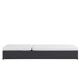 thumbnail image 6 of Lounge Chair Chaise, Gray White, Aluminum Metal, Outdoor Patio Balcony Cafe Bistro Garden Hospitality Restaurant, Modern Contemporary HB36565, 6 of 10