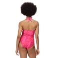 thumbnail image 2 of Regatta - Bañador Entero de Una Pieza Flavia Lunares para Mujer (Rosa Fusión), 2 of 4
