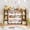 Medium-Oak, variant on Kids Toy Storage Organizer with 8 Removable Toy Bins, Bookshelf & 2 Storage Cubbies,Playroom, Bedroom & Classroom Organization, White