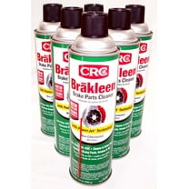 CRC Brakleen Non-Chlorinated Brake Cleaner, 14 oz – 50 State Formula - Pack of 6