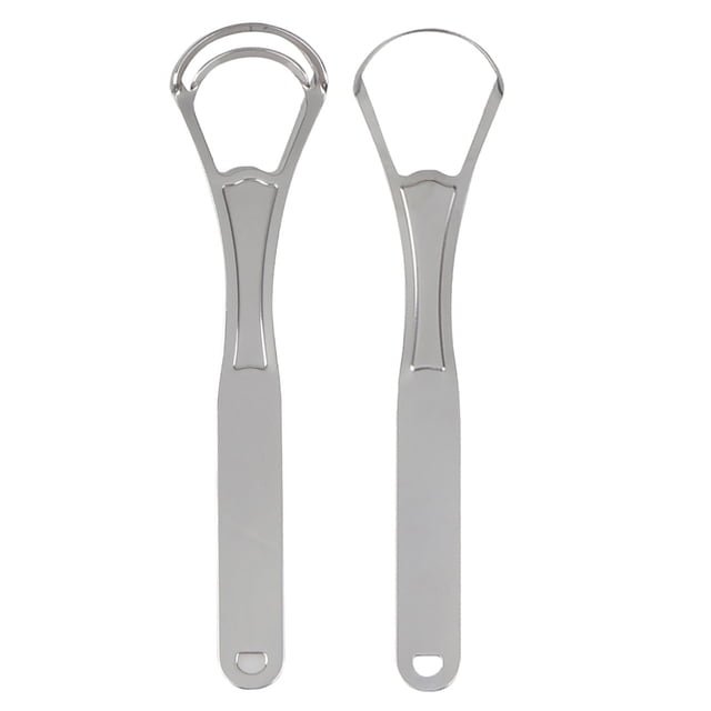 2PCS Tongue Cleaner Creative Single Double Layer Tongue Scraper Tongue Fresher