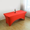 thumbnail image 6 of CIYISON 1PC Elastics Rectangular Bars Table Cover Spandex Table Cloth Stretch Bars Hotel Party Cocktail Tablecloth, 6 of 20