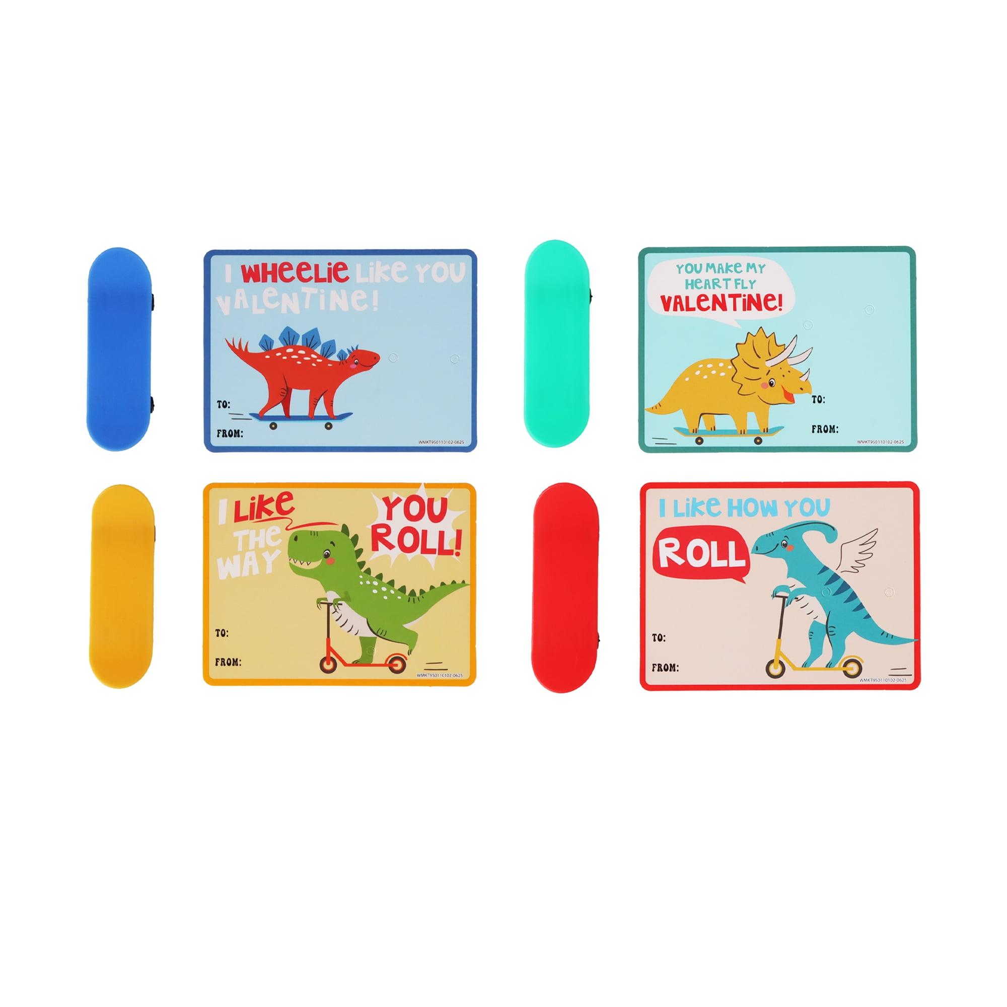 Valentine 8 Skateboards, by Way to Celebrate