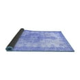 thumbnail image 2 of Ahgly Company Indoor Square Persian Blue Traditional Area Rugs, 5' Square, 2 of 4