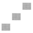 thumbnail image 1 of Naiovety Moldes para fondant, molde en relieve para manualidades, fundición de caramelos, minúsculas/gris claro Type1 NO1 Naiovety CBP269196, 1 of 6